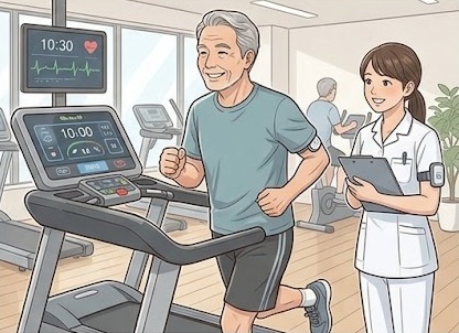 堤整形外科内科の心臓リハ